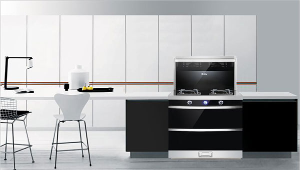 沐鸣2集成灶厨房