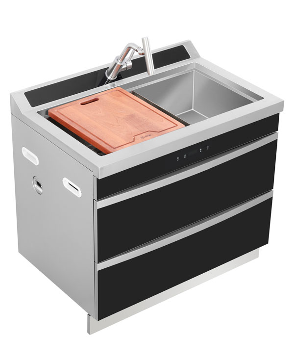 沐鸣2水槽消毒柜900XL-侧