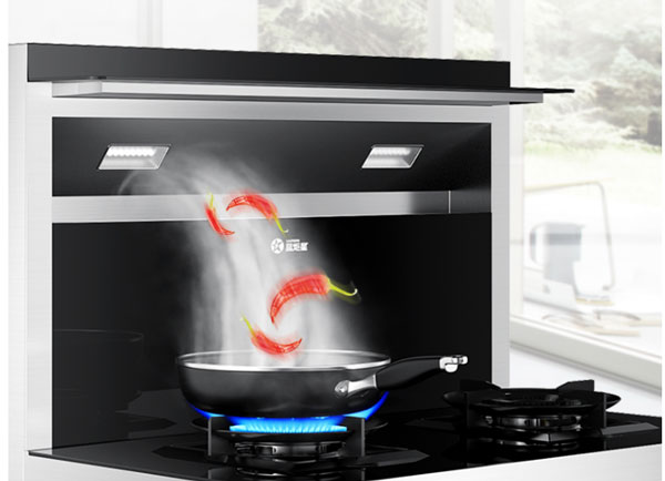 沐鸣2集成灶超高油烟洗净率