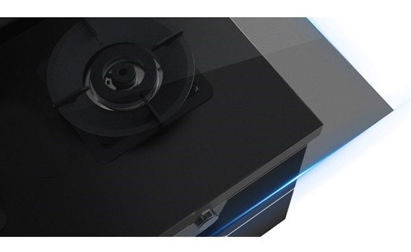 沐鸣2集成灶全新黑晶玻璃工艺