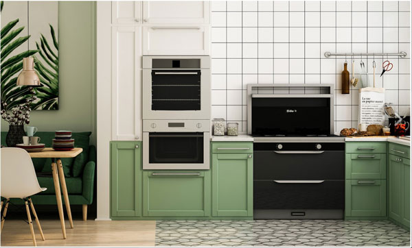 沐鸣2集成灶厨房