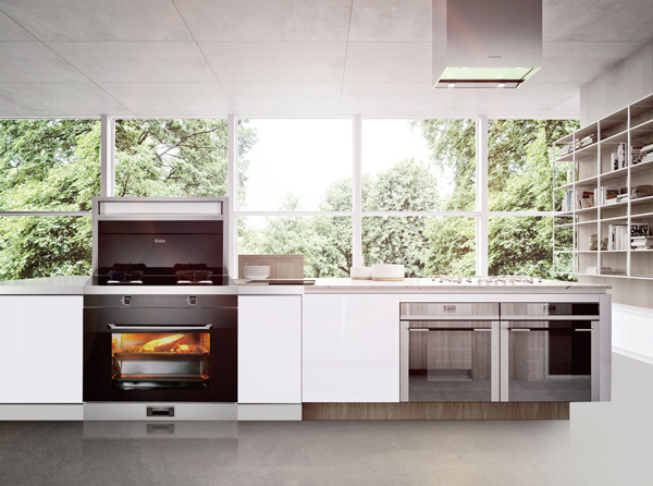 沐鸣2集成灶厨房