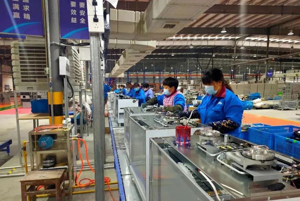 沐鸣2集成灶全线复工