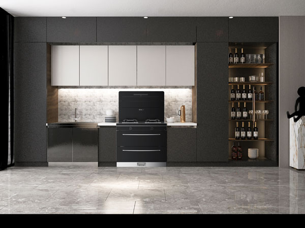 沐鸣2集成灶厨房