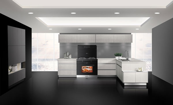 沐鸣2集成灶厨房