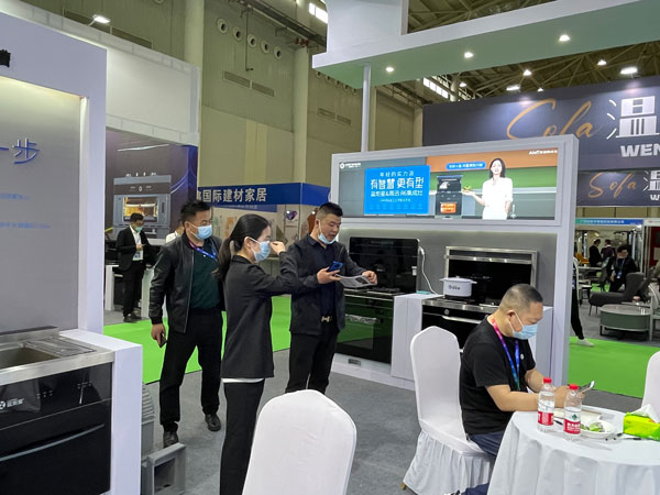 沐鸣2集成灶展位