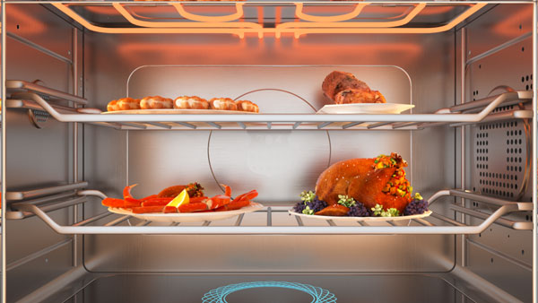 食品级304不锈钢消毒柜、蒸烤箱