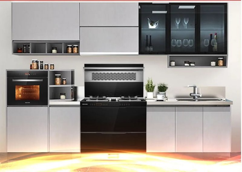 沐鸣2集成灶让你告别拥挤，厨房空间更加宽敞