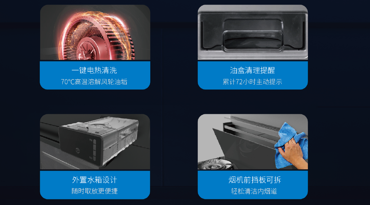 沐鸣2集成灶清洗方便