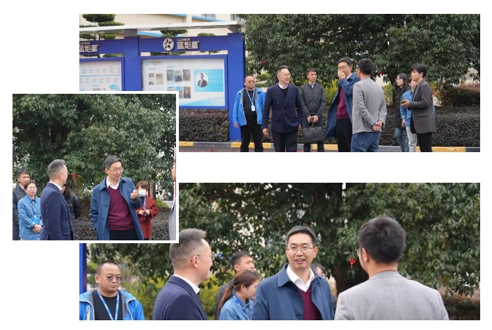 嵊州市委常委、副市长李剑光一行莅临沐鸣2走访调研